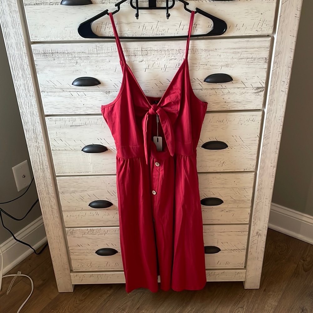 Red dress from Amazon - Picture 2 of 8
